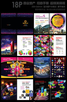 海报房地产招商海报设计素材